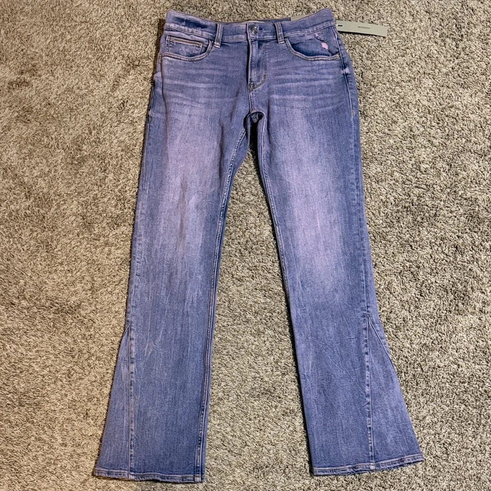 NWT Hudson Walker Kick Flare Boot Cut Jeans in Violet - Picture 6 of 13